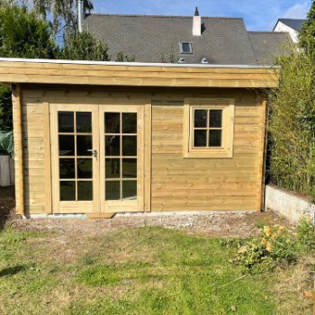 Abri de jardin en bois Toit Terrasse